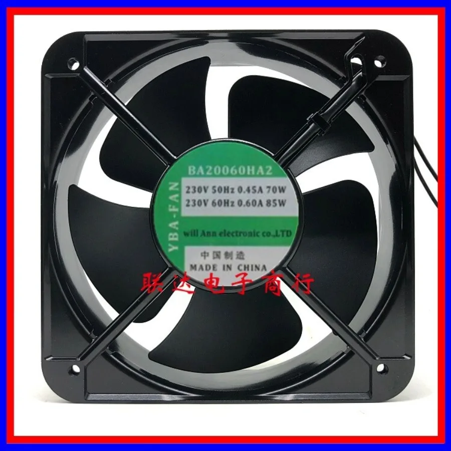 AA+for YBA-FAN BA20060HA2 20060 230V rectifier cabinet exhaust fan