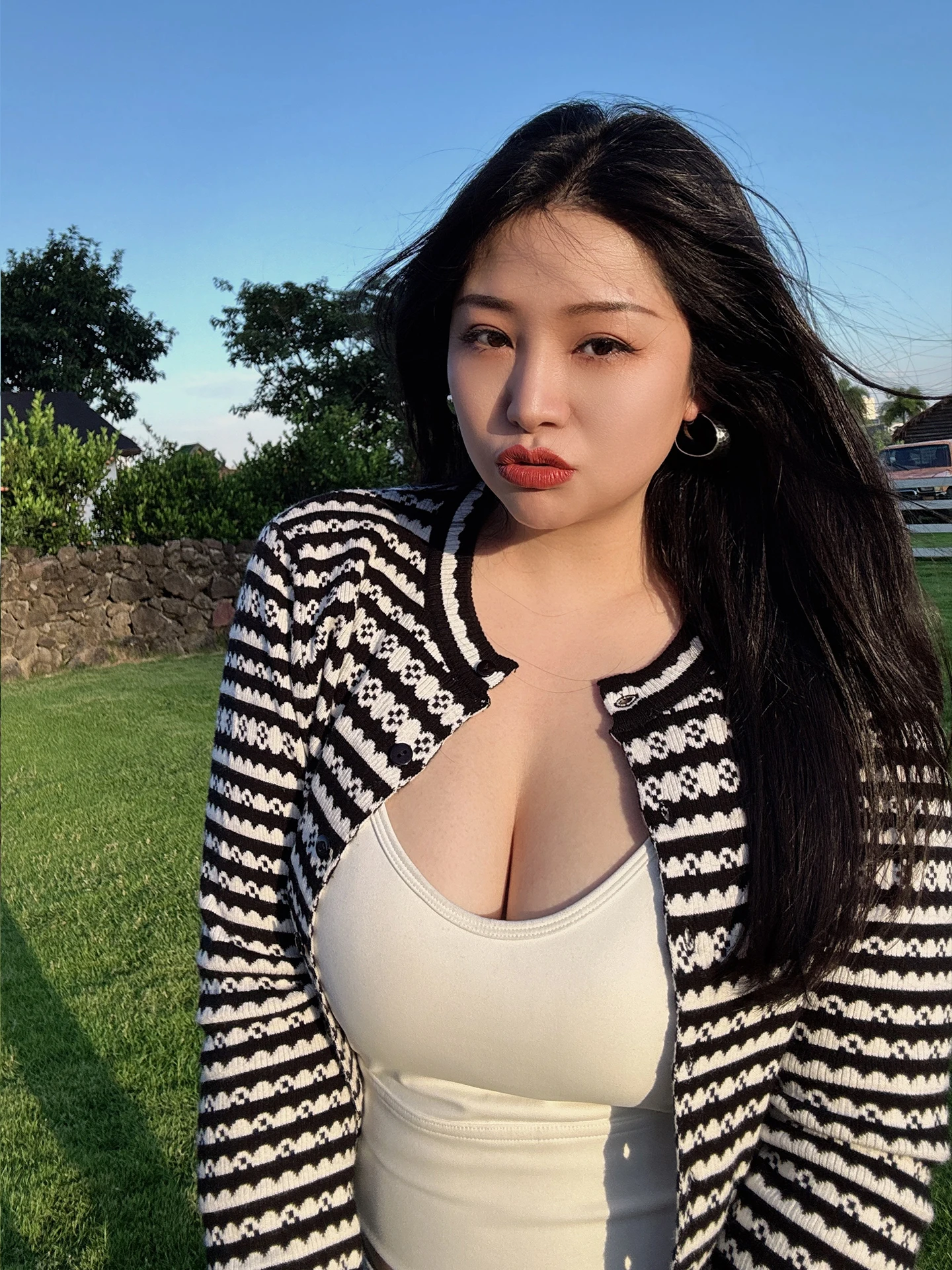 

plus Size Women's Striped Open Cardigan Soft Viscose Polyester Blend Regular Fit Luxury Sle ort Sve Long Sve Options