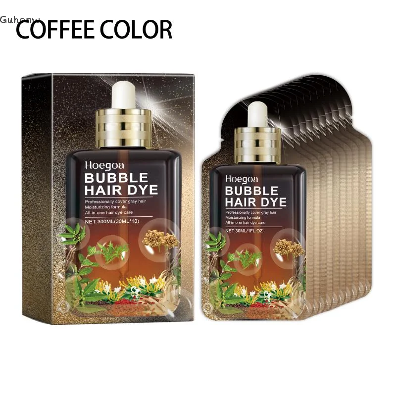 

[WHB] Шампунь-краска для волос с натуральными растительными экстрактами для быстрого окрашивания в коричневый цвет, без смывания