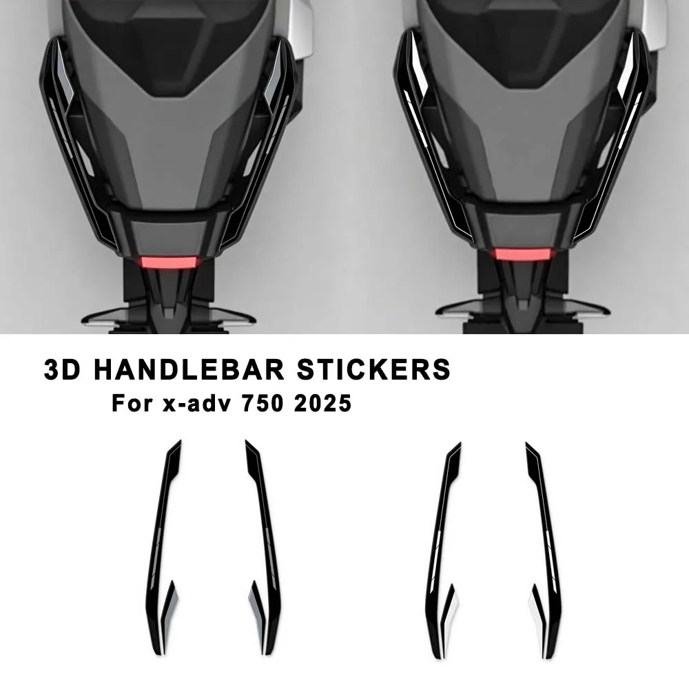 

XADV750 3D Resin decals Motorcycle Non-slip Passenger Rear Guard Handl Stickers Waterproof For X-ADV 750 2025