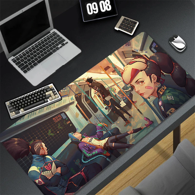 Mousepad Computer Gaming Accessories Keyboard Pad Office PC Rubber Mouse Pad Decoracion Desk League Of Legends Vayne Mouse Mat