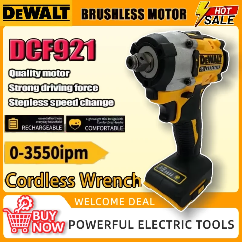 dewalt-dcf921-cordless-wrench-1-2-in-cordless-impact-wrench-variable-speed-charging-wrench-dcf921-for-18v20v-battery