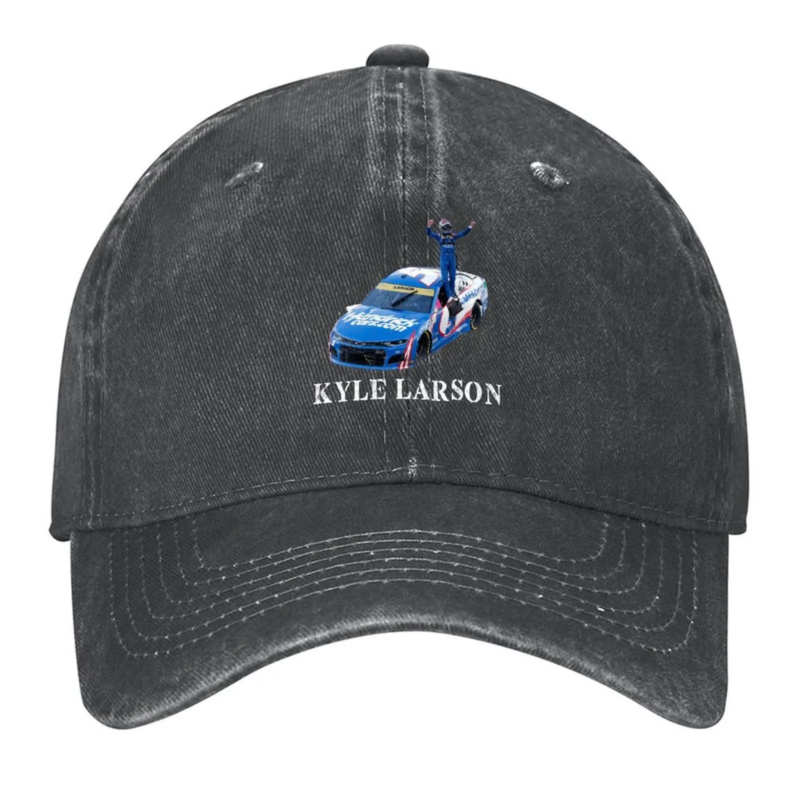 

Kyle Larson Kyle Larson Kyle Larson Baseball Cap Vintage Brand Man cap Rave Men's Caps Women's