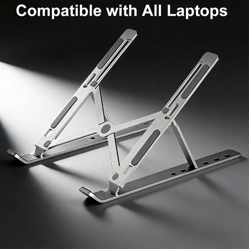 Fold Laptop Stand For Macbook Adjustable Computer Pc Tablet Stand Notebook Tablelaptop Holder Heat Dissipation