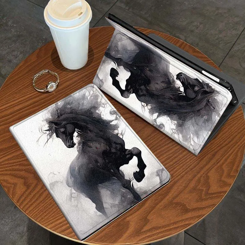 

Horse Cool Fashion Pattern For Oppo Pad X SE 4 3 11 13.2 11.61 11.4 10.36 Pro 2 Air2 2025 Silk Pattern Soft Tablet Case