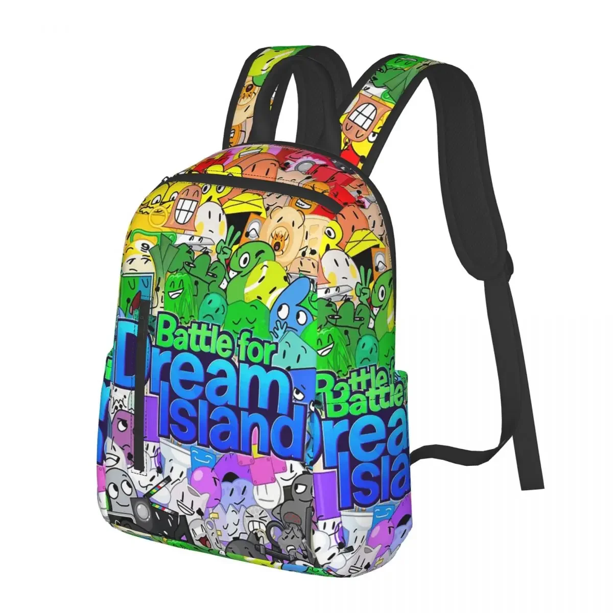 

BFDI Cast 2024 Student Backpack School Bag Hiking Travel Daypack for Men Women Fashion Bookbag Shoulder Bags
