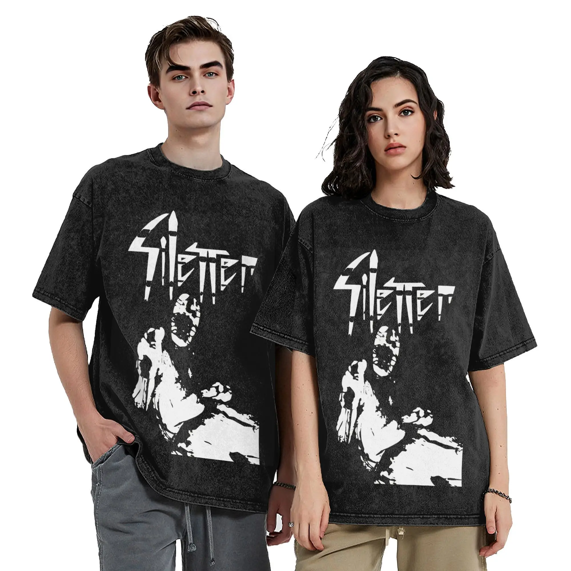 Silencer rock metal band Shirt Harajuku Style For Men Women Pure Cotton T-Shirts Tee Clothing