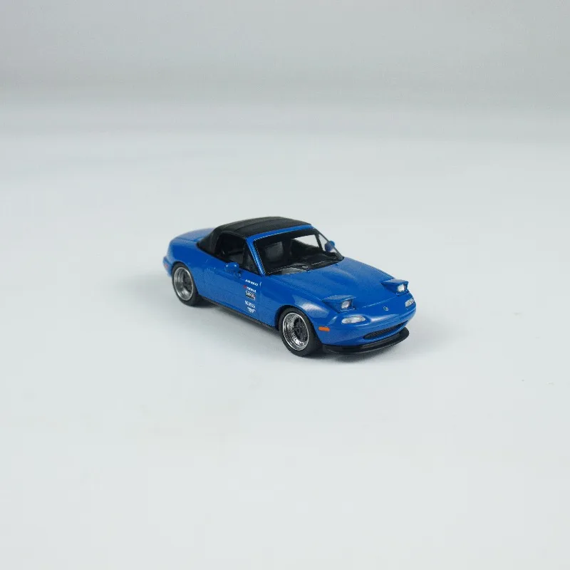 รถโมเดลโลหะผสม MINIGT 1/64 Miata MX-5 NA ของเล่นรถยนต์ ของขวัญ
