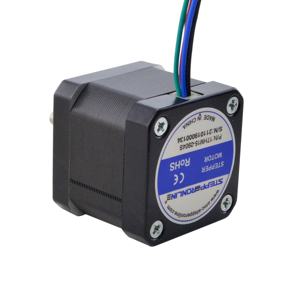 STEPPERONLINE Nema17 스테퍼 모터 0.9도 42 모터 36Ncm 0.9A 42*40mm DIY 3D 프린터 CNC 로봇용 4리드