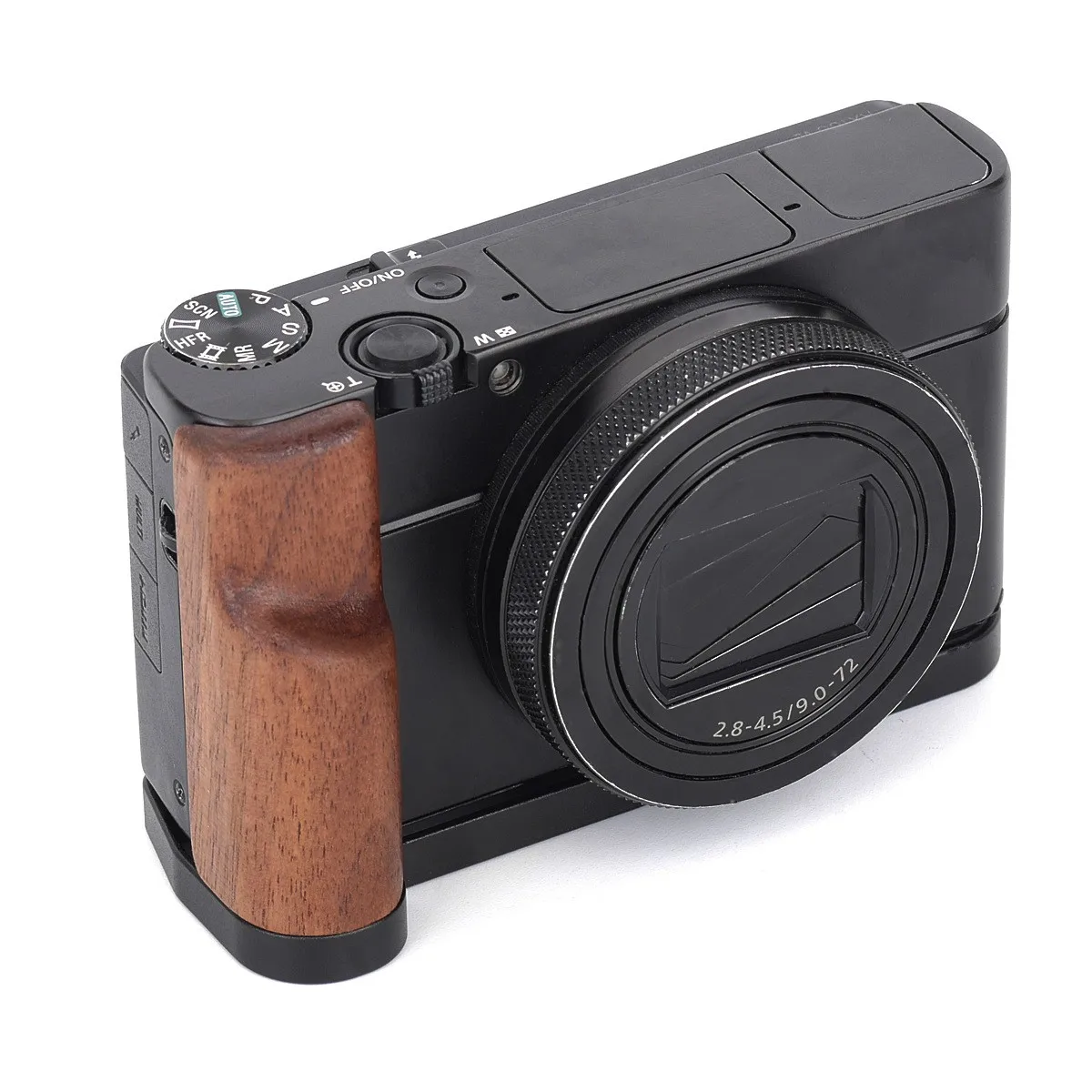 Ergonomic Wooden Camera Grip For Sony RX100VII Camera L Plate Hand Grip Side Handle Camera Accessories
