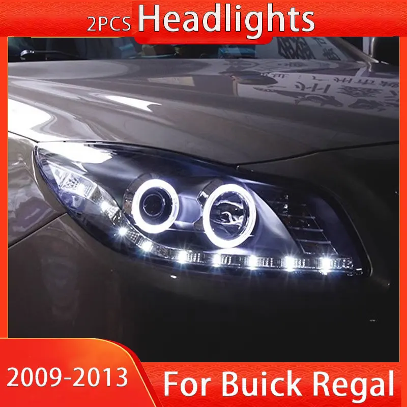 

Передняя фара для Buick Regal светодиодный фары 2009-2013, передняя фара, Стайлинг автомобиля, аксессуары для автомобиля