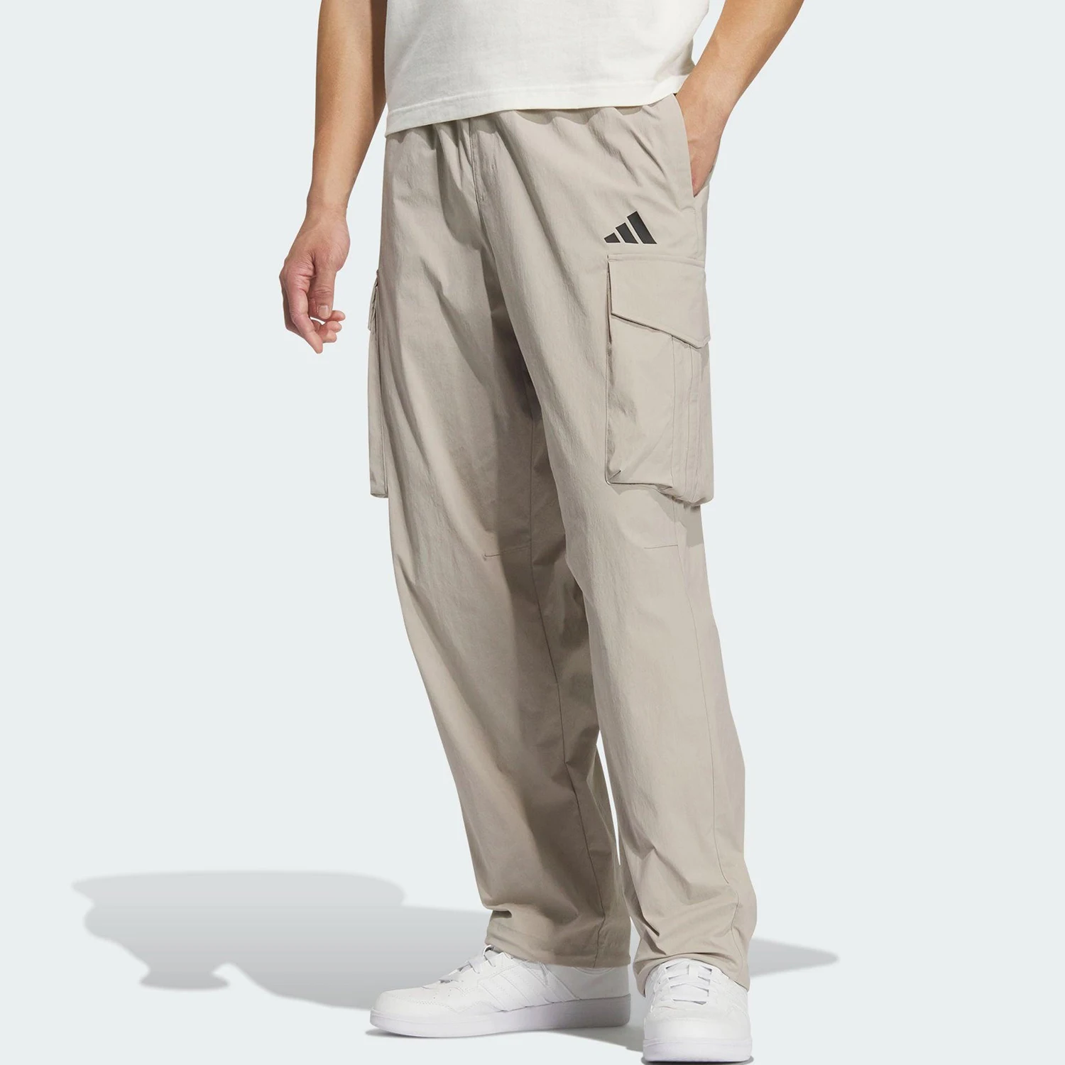 

Adidas genuine 2025 Summer Men's Sports Woven Breathable Cargo Pants KF2482
