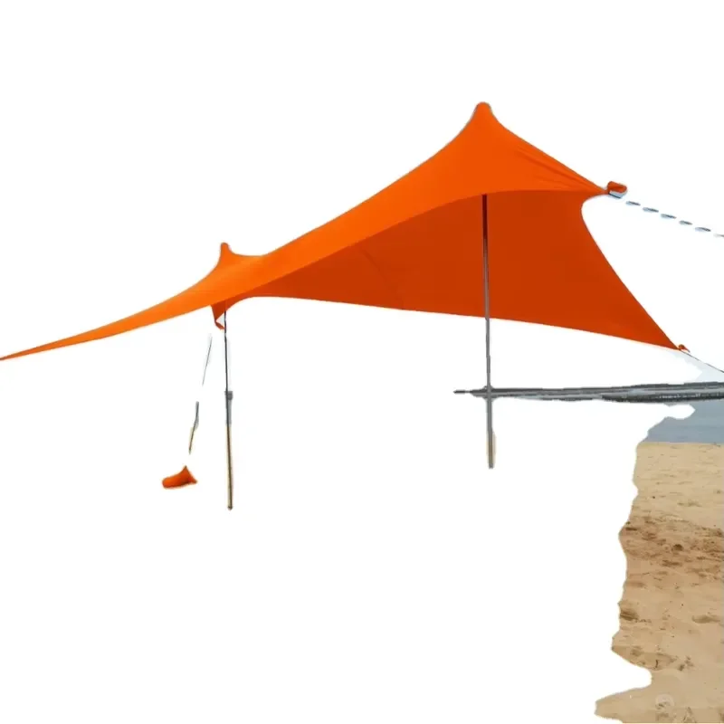 for Beach Park UV Protective Outdoor Camping Canopy and Outdoor Adventure Fishing Single or Double Shaded Tent