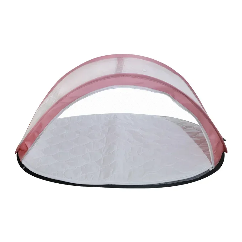 Nordic Style Outdoor Portable Folding Baby Crib in Bed with Breathable Mosquito Net for 0-18 Months Kid Baby Travel Bed