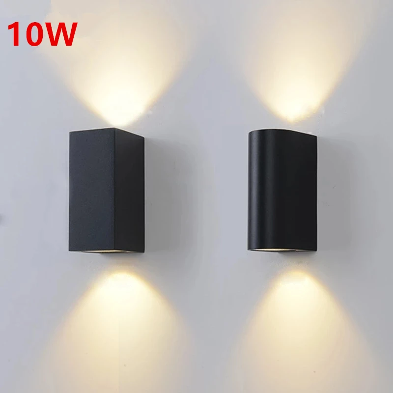 12V 24V LED Wall Light Outdoor Waterproof IP65 Porch Lights Modern Home Decor Up Down Aluminum Wall Lamp for Yard Corridor light