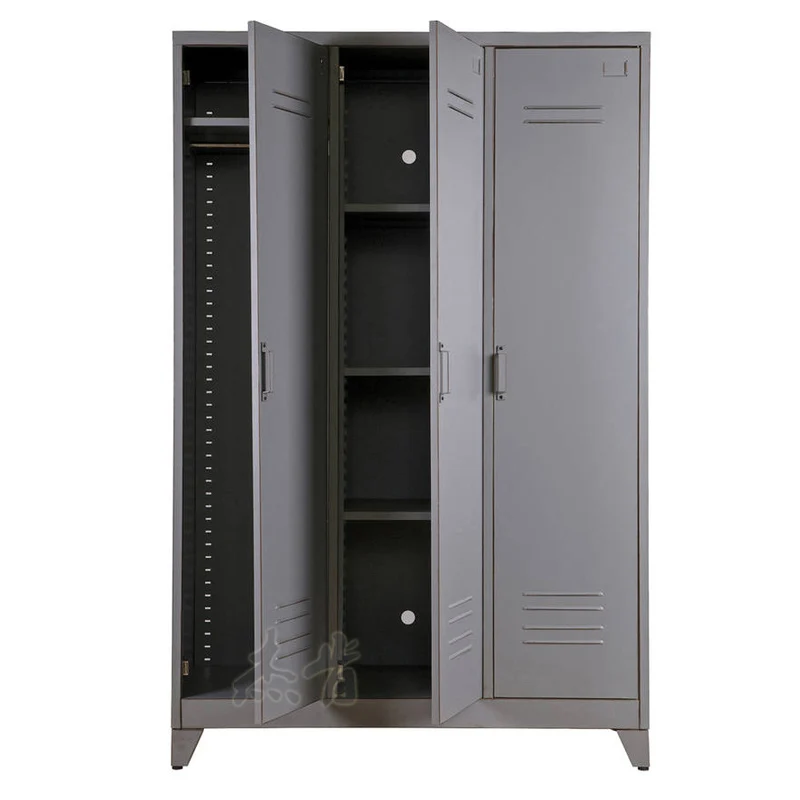 

Triveni Almirah Bedroom Furniture Small Iron-Colored Metal Steel Low Cloth Painting for Home Use