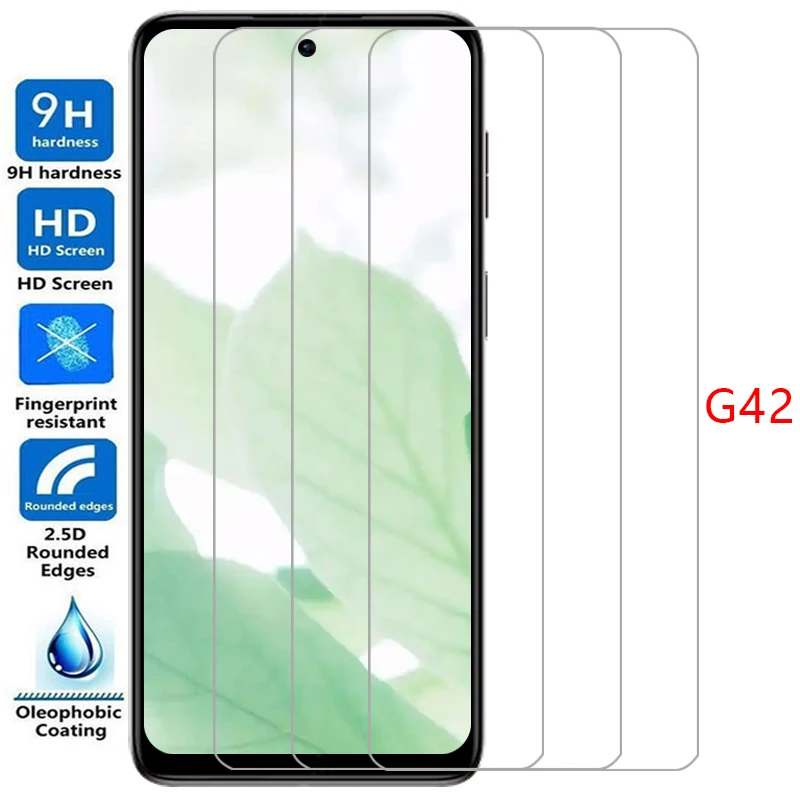 Funda de teléfono para motorola moto g42 de vidrio templado en motog42 motog g 42 42g 5g contraportada 360 motorolag42 g42case motorol mot mto