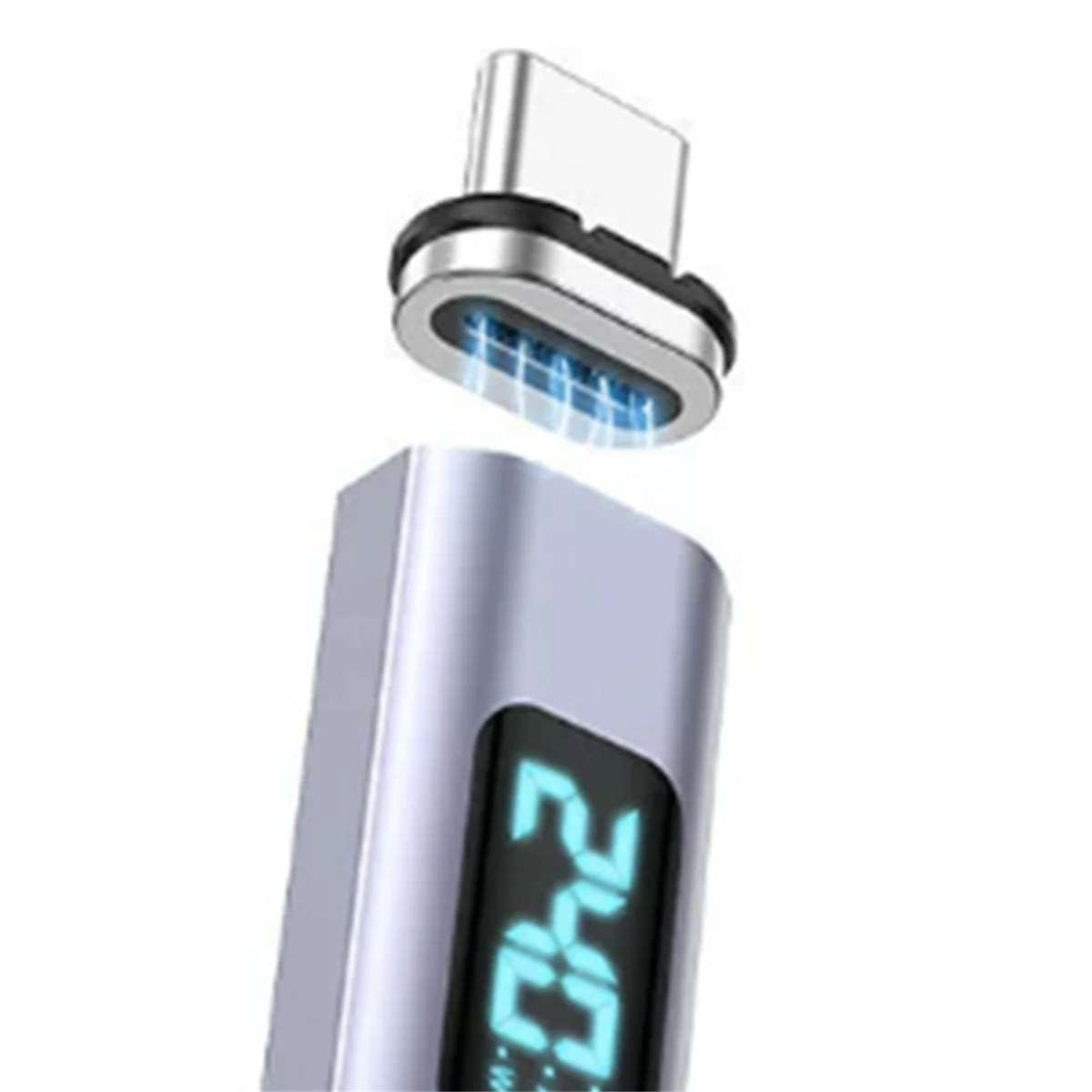 

2025+ PD 240W Magnetic USB C Adapter Fast Charging Type C to USB C USB4 Connector 80Gbps 16K60Hz Straight