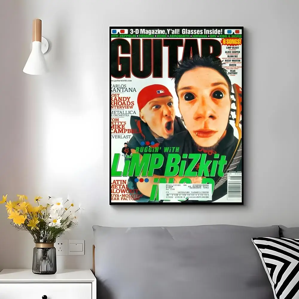 Nu metal band Limp Bizkit Poster Wall Ornament Home Decor Young Decor Fans