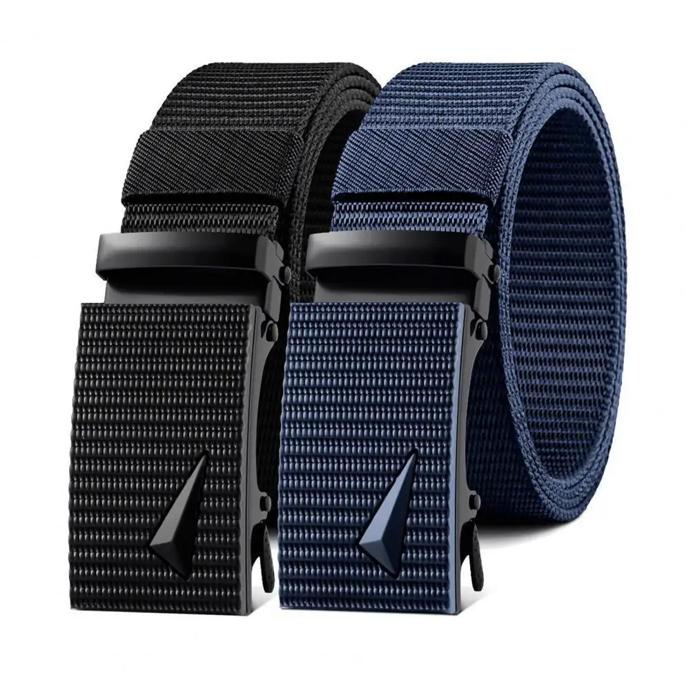Мужской нейлоновый мужской ремень с автоматической пряжкой для мужчин, холщовые ремни в стиле милитари, высококачественные ремни с автоматической пряжкой, повседневные