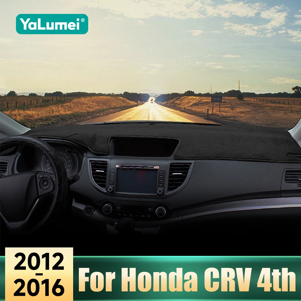 Für Honda CR-V CRV CR V 4th 2012 2013 2014 2015 2016 Auto Dashboard Schutz Teppiche Nicht-slip Schutz matte Vermeiden Licht Abdeckung