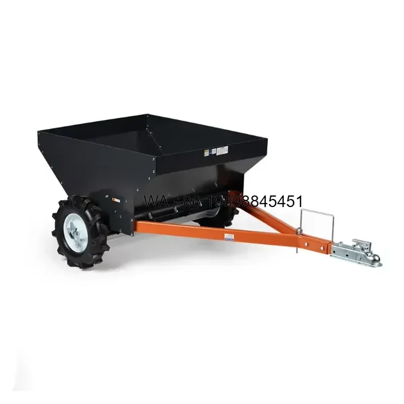 Wmwmnu Heavy Duty Tow Behind Dethatcher Lawn Scarifier with Robust Construction Efficient Grass Thatching and Aeration Tool
