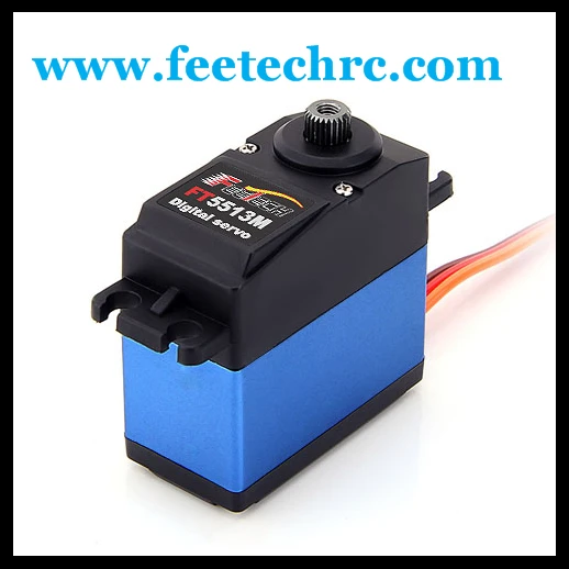 Feetech Servo FT5513M 13Kg120 Graden Hoge Precisie Metalen Servo Digitale Standaard Rc Servo voor Robotarm
