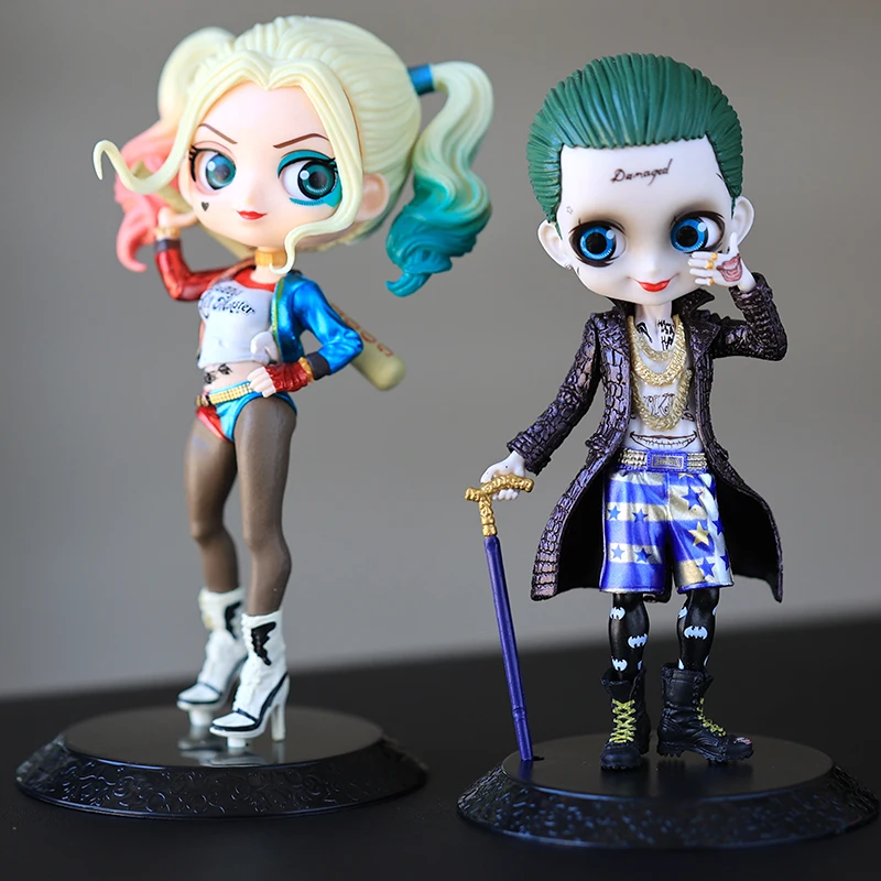 

Отряд самогубцев Джокер и Харли Квинн Фигурки Модель Крутые куклы с орнаментом Я был счастливым плавающим начинающим в звездках