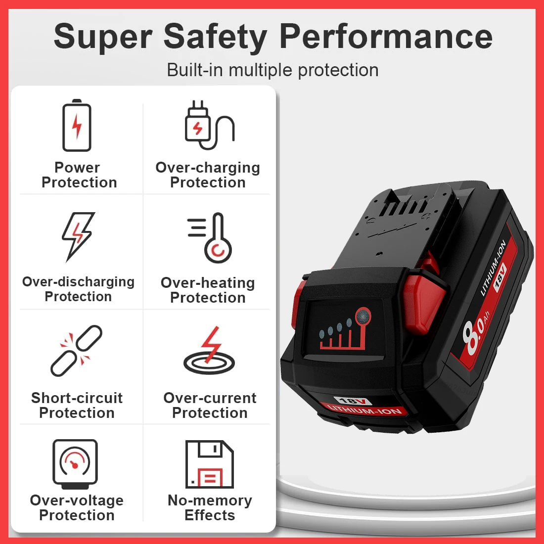 For Milwaukee 18V 21700 Cell M18 Lithium Battery Adapter 21700 Case Rechargeable Battery For Milwaukee Impact Driver Wrench Tool