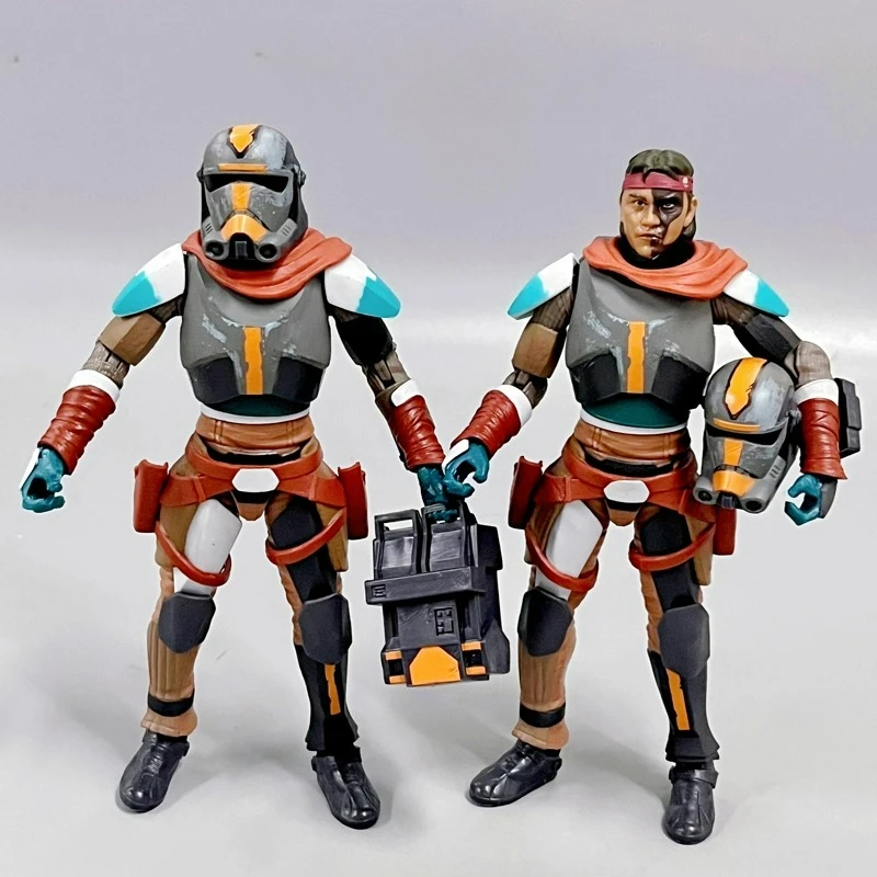 

Hasbro Star Wars The Bad Batch Hunter 6-дюймовая фигурка, официальная шарнирная модель с аксессуарами оптом для коллекционеров