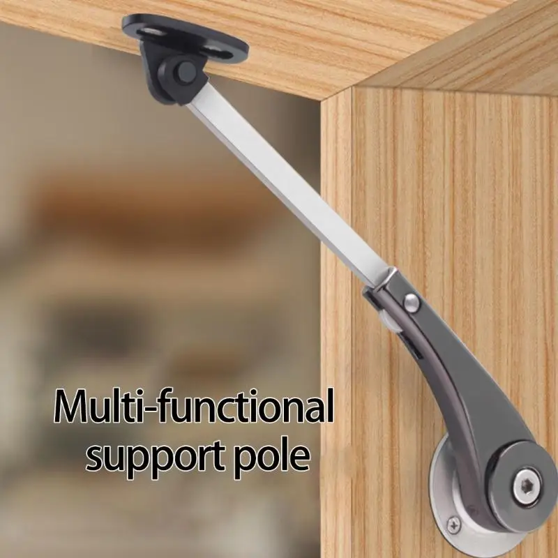 Upward Folding Cabinet Hinge Hydraulic Lift set Quiet Operation Kitchen Wardrobe