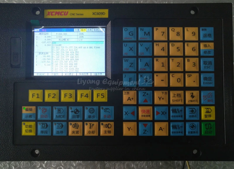 CNC Controller Engraving Router Machine LY 3 Axis 4 MACH3 Weihong System Offline Stepper Servo Generation Panel Board Handwheel