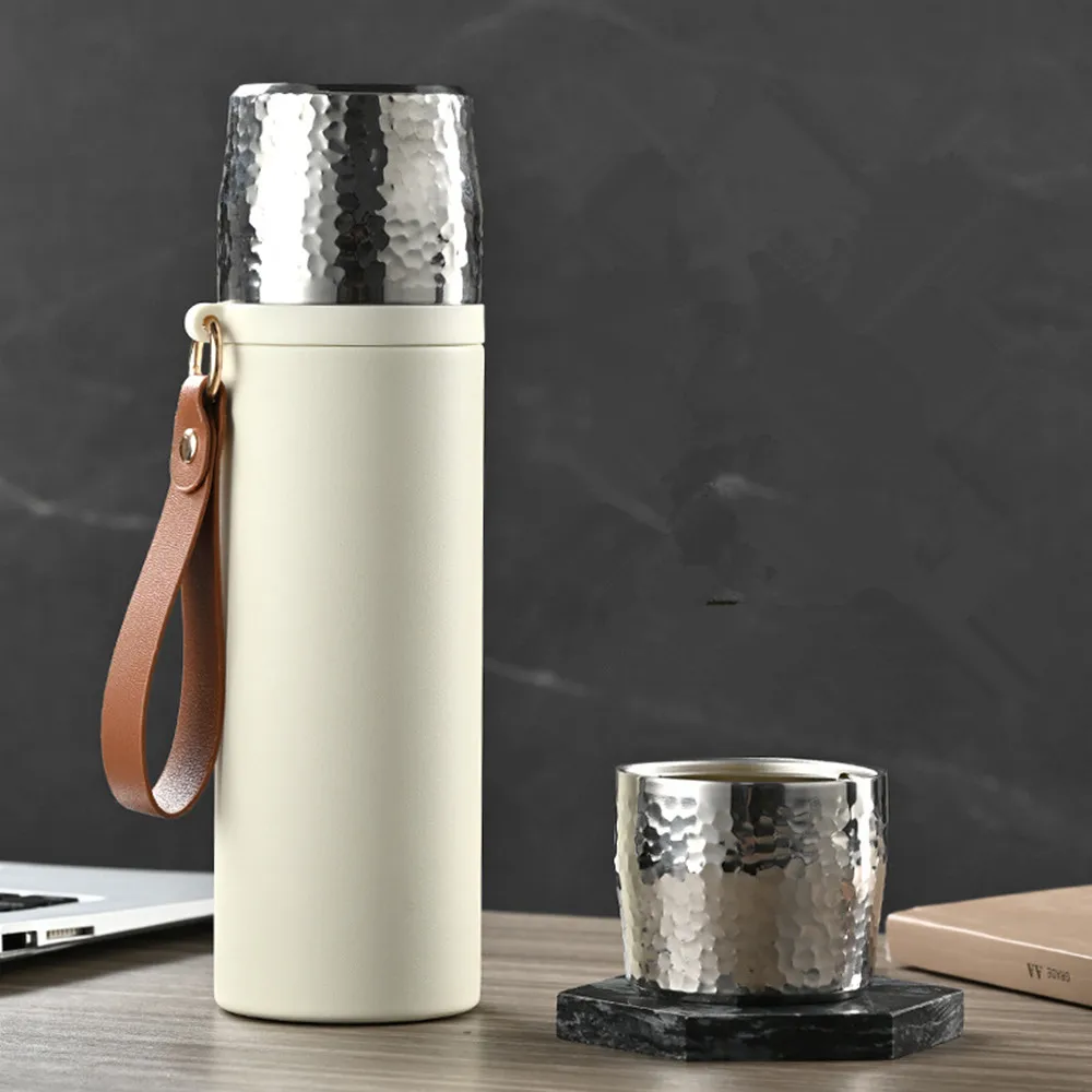 316 Stainless Steel Insulated Vaccum Flasks Water Bottle Thermal Coffee Cup Tumbler Keep Hot Thermos For Tea With Tea Infuser