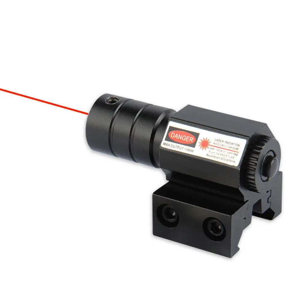 Tactical Red Laser Beam Dot Sight 11/20mm Rail For Pistol Taurus G2C G3C