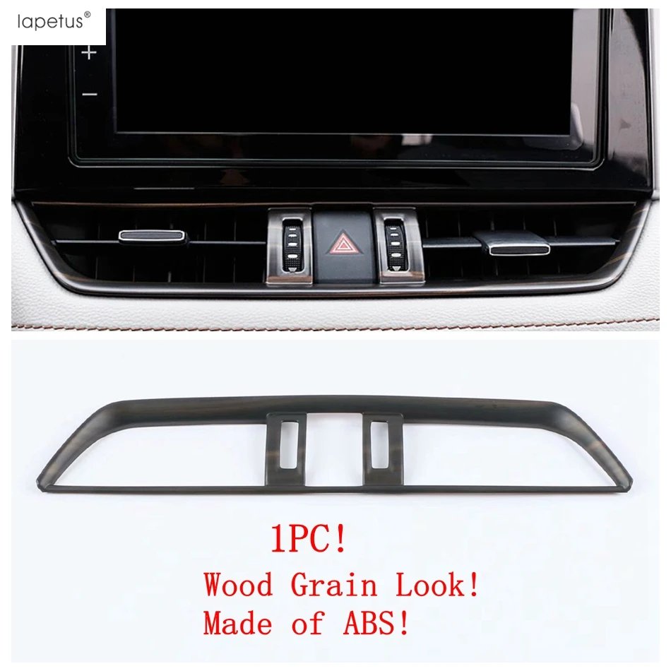 

Dashboard Frame / Gear Shift Head / Door Armrest Strip Cover Trim For TOYOTA RAV4 RAV 4 XA50 2019 - 2024 Wood Grain Accessories