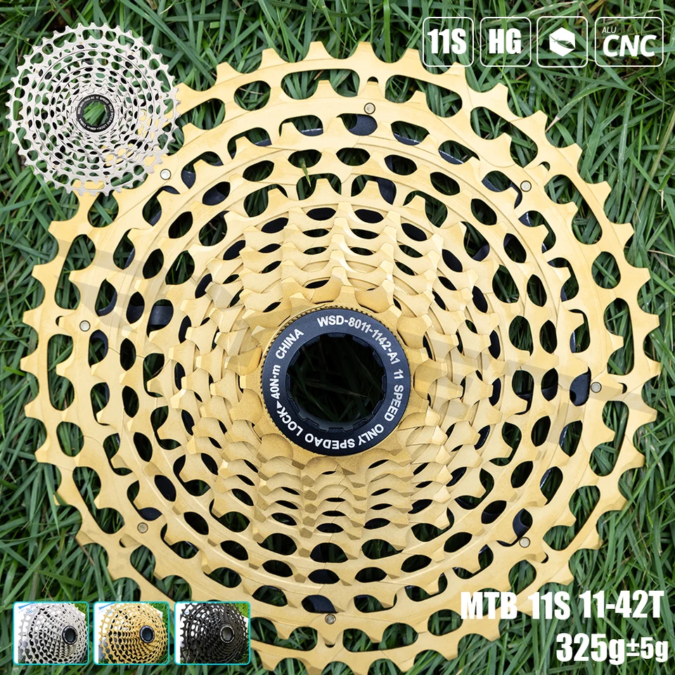 2023 SPEDAO SLR2 Bicycle Cassette 11v 11-42T HG 11s ultralight CNC