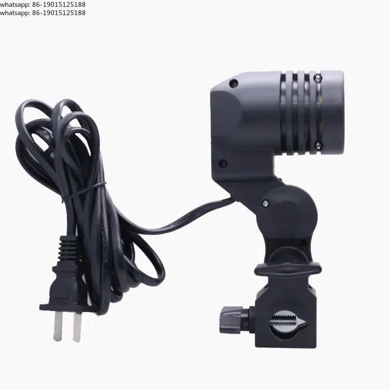 photography fill light holder accessories E27 single head lamp holder threaded mouth umbrella lamp holder photography bulb
