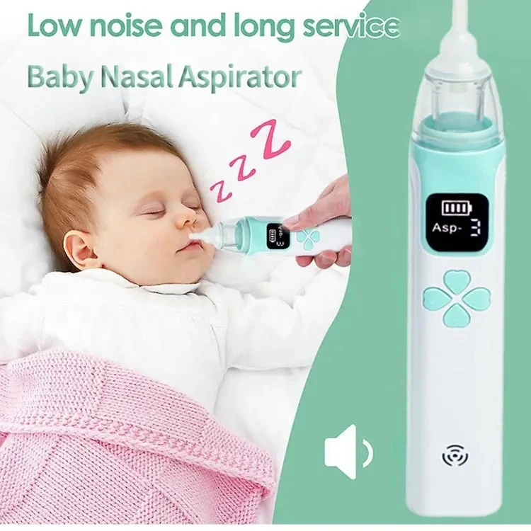 

Электрический детский Назальный аспиратор, безопасный профессиональный Электрический Очиститель носа, удобный вакуумный Назальный аспиратор, детский, свободное дыхание