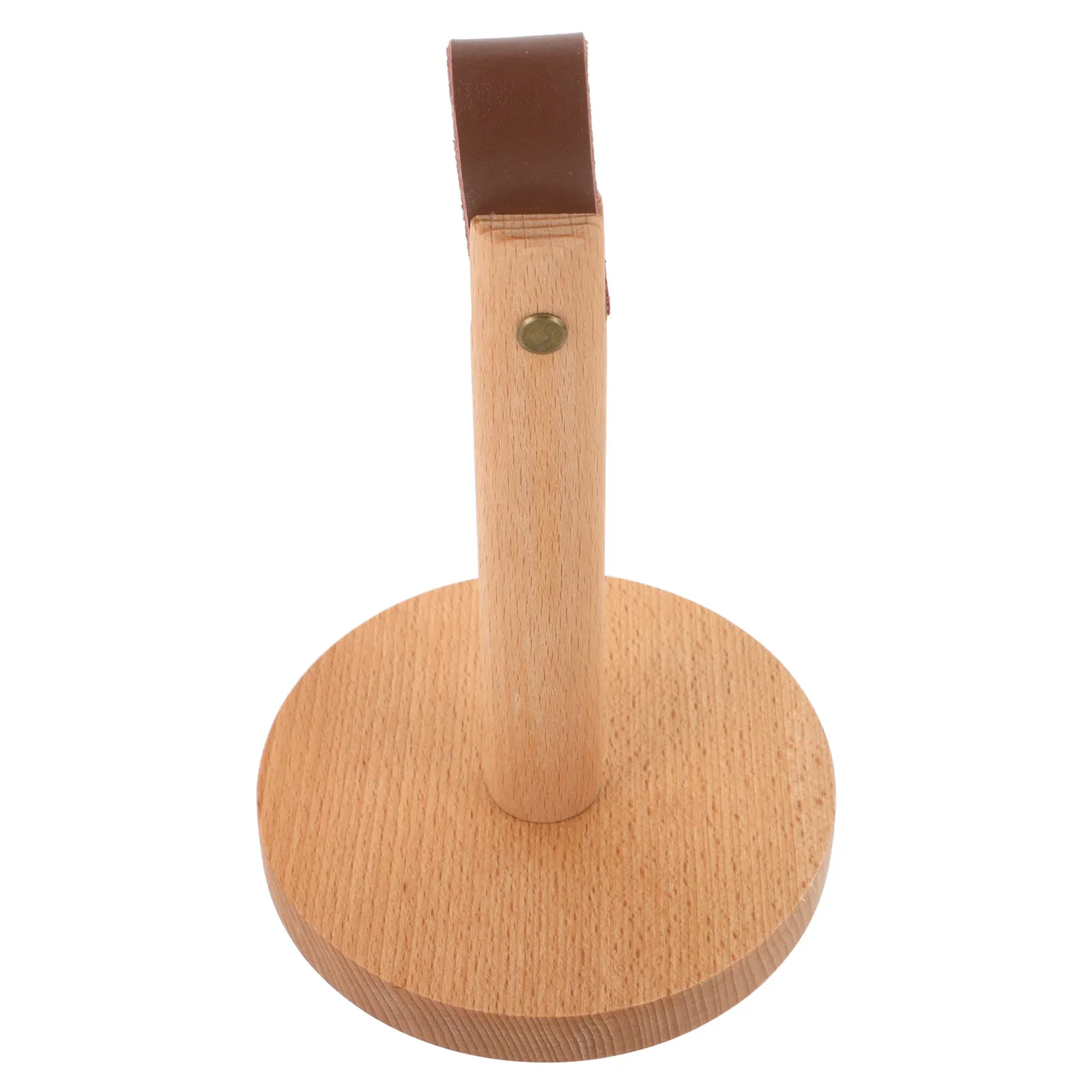 

Wooden Paper Towel Holder Kitchen Countertop Roll Organizer Non-Slip Base Vertical Stand For Bathroom Living Room Tissue