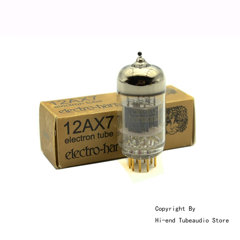 Russia EH 12AX7 ECC83 Vacuum Tube Golden Pins for Tube Amplifier HIFI Audio Power Amplifier Original Exact Matched