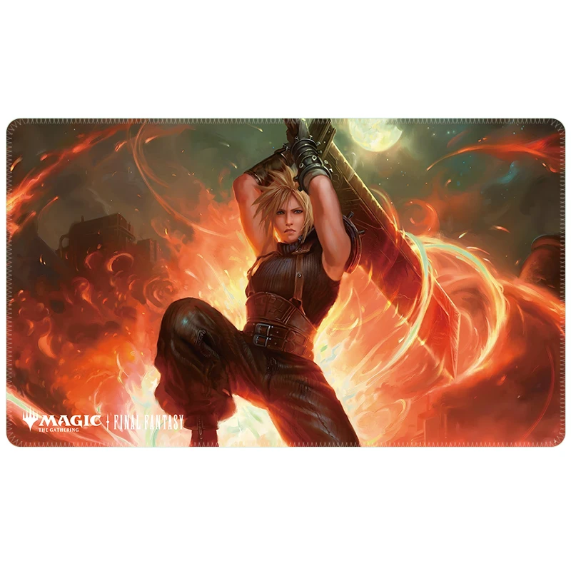 60*35*0.2cm Trading Card Game Accessory MTG Card GAME DIY Magic PlayMat Final Fanta Series Cloud Y'shtola Collection Gift Toys