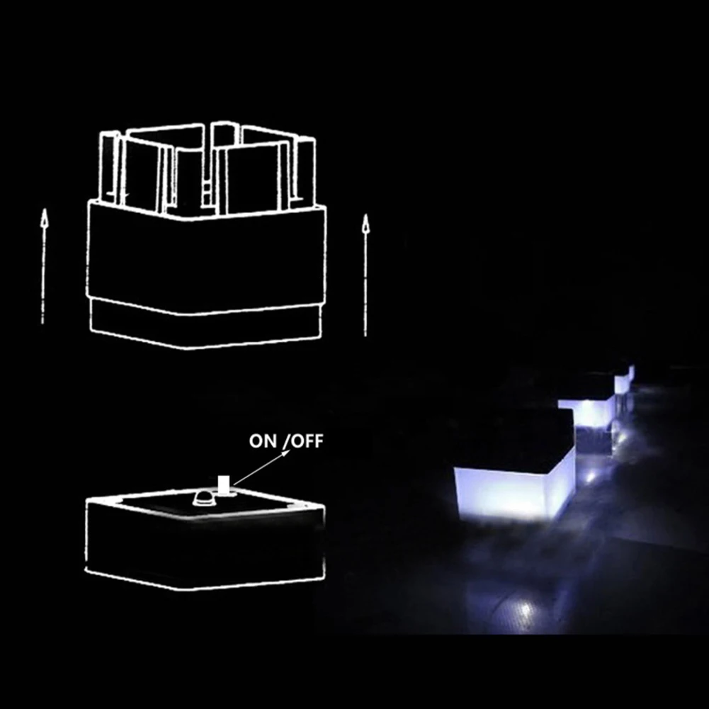 Nuova lampada per palo solare per esterni luce per recinzione alimentata luce da giardino Led Post Deck Cap lampada per pali in legno Deck Patio