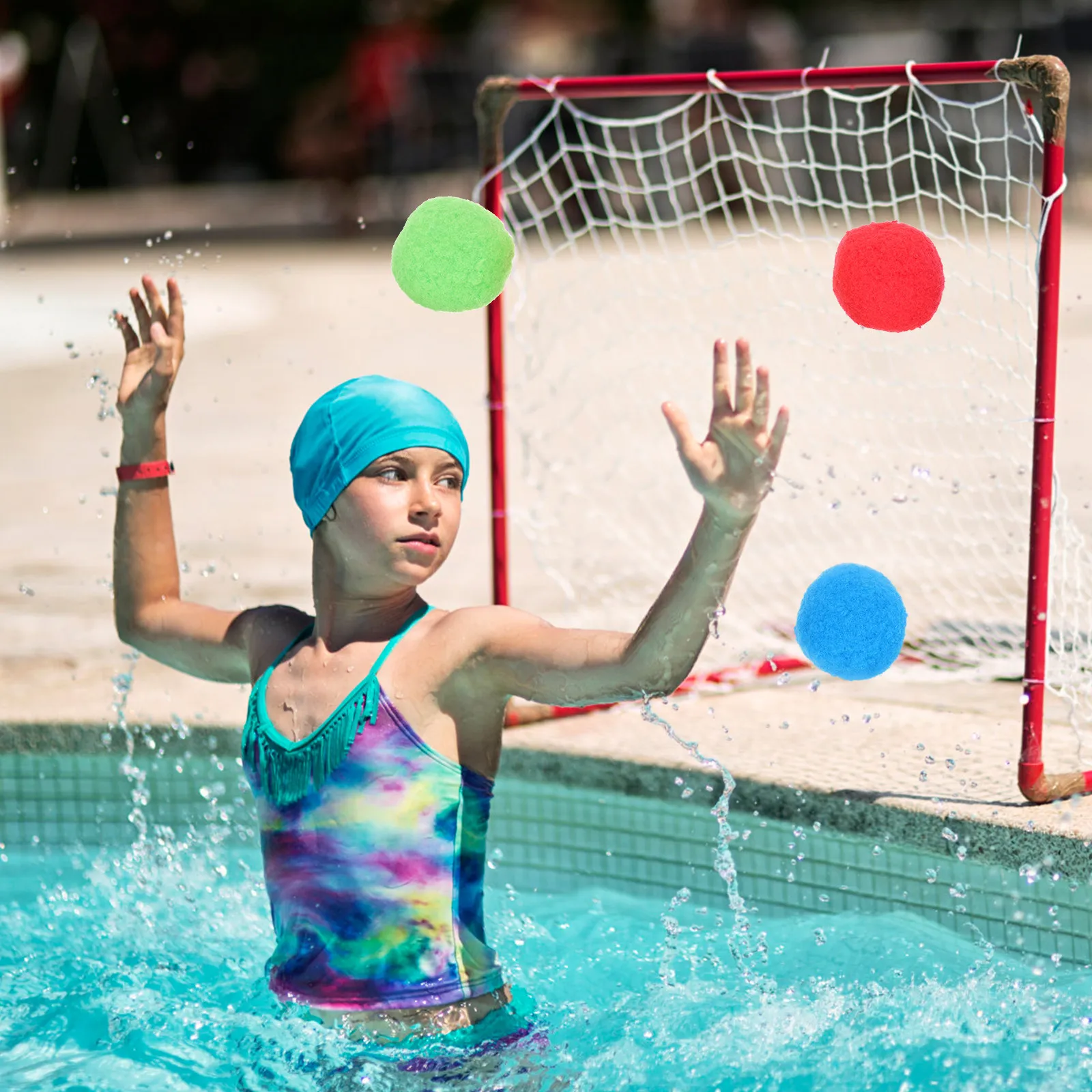 

20 шт. мягких хлопковых мячей для детей, многоразовые, для игр в бассейне и на улице, игрушки-мячи