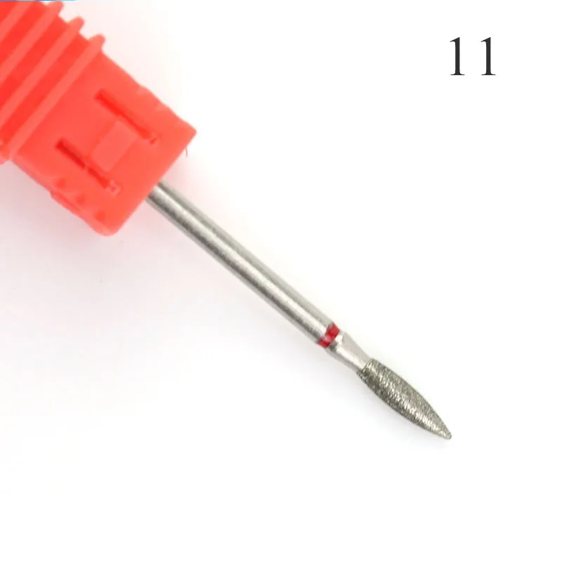 Electric Manicure Drill Bits Diamond Drill Bit Grinding Head For Milling Cutter Nail Files Buffer Nail Art Equipment Accessory