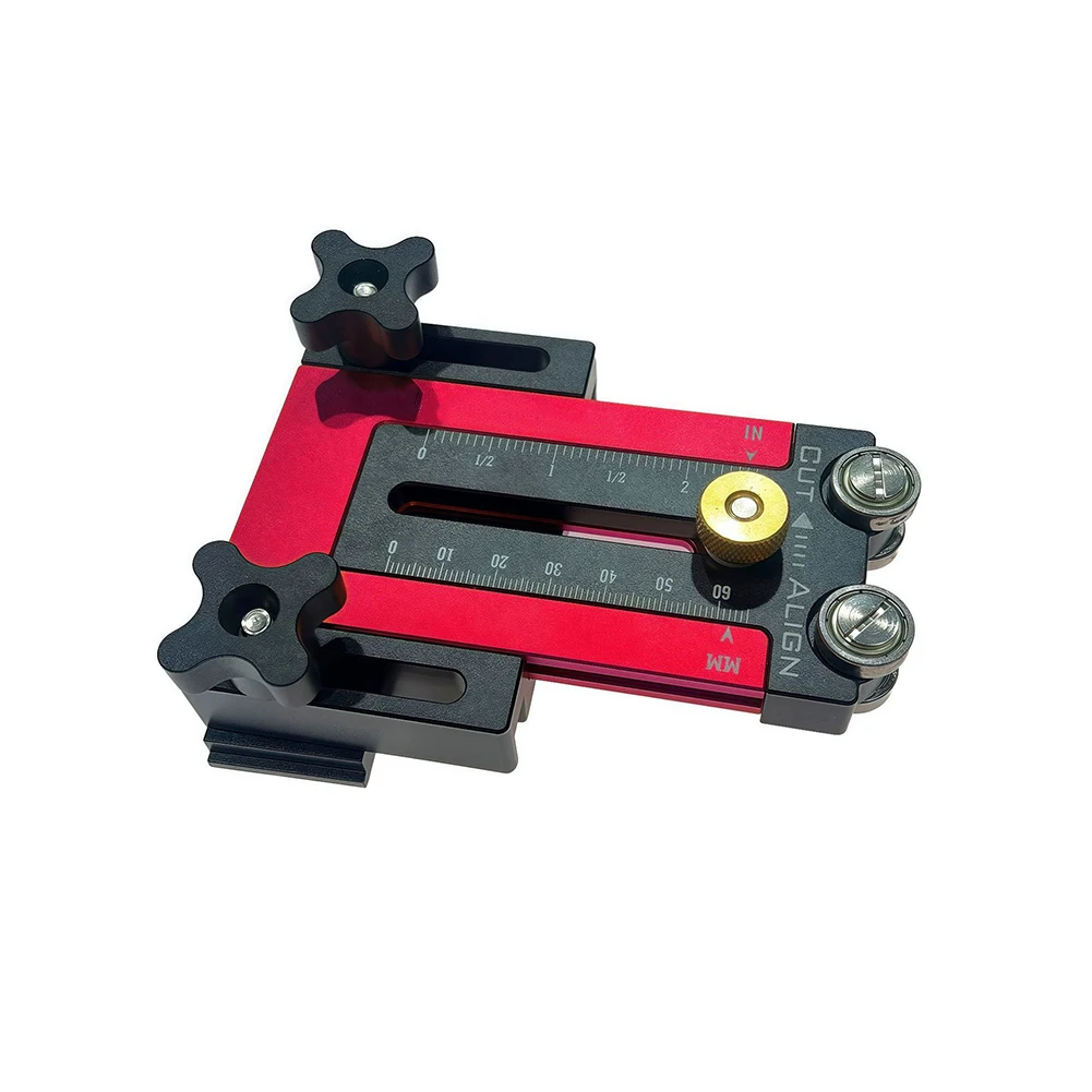 

Adjustable For Precision Cutting Guide for Woodworking Table Saw with Dual Measurement Scales for Accurate and Stable Cuts