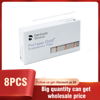 8 Uds Dentsply ProTaper Next/Conaper plata instrumento rotativo limas de motor de calor para herramienta de conducto radicular M