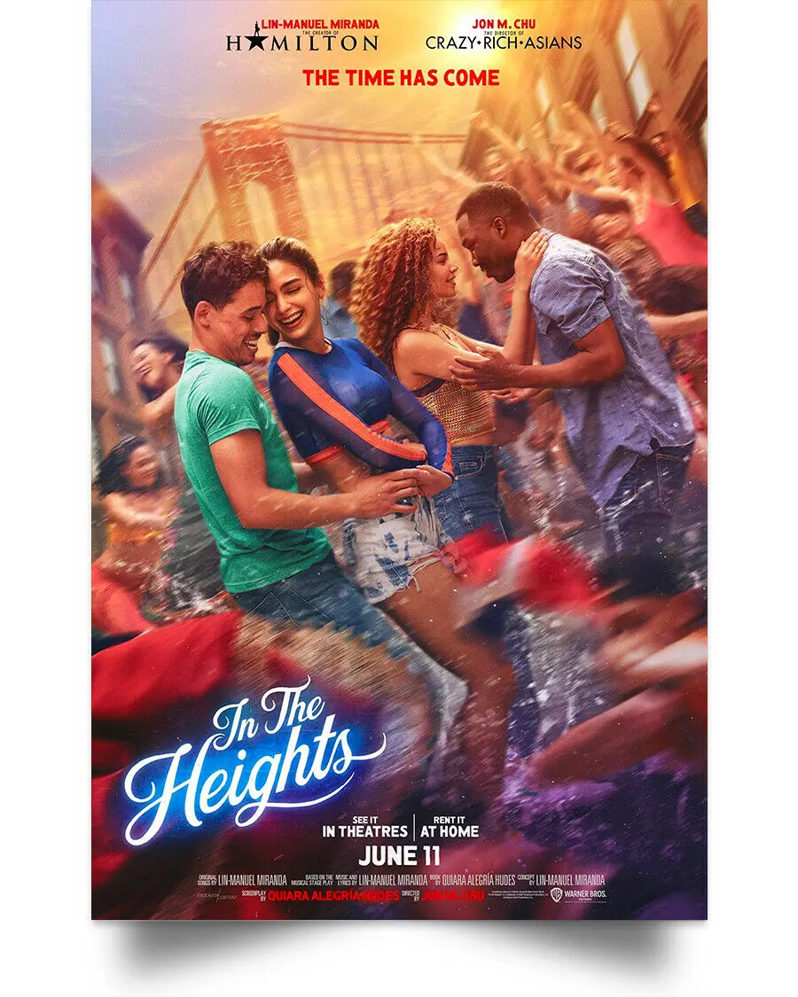 

In the Heights MOVIE Picture Art Film Print Silk Poster for Your Home Wall Decor 24x36inch