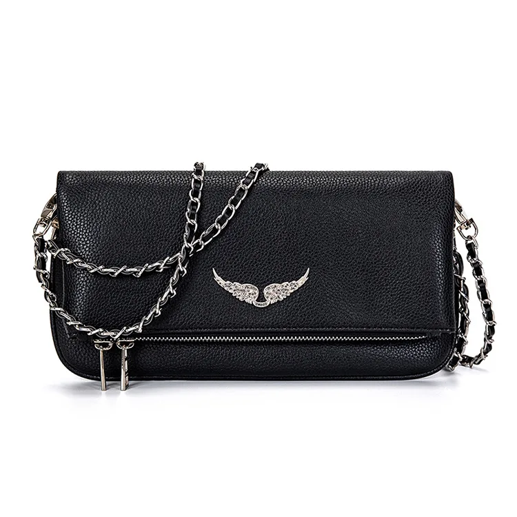 European and American fashion versatile wings armpit single shoulder diagonal cross bag for women