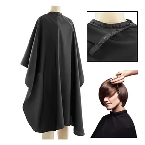 Waterproof cloth for hairdresser, haircut cloth, lounge, barber cover, retro aprons for stylist, haircut, professional 11 Main Sales Barbeiro Cover - №3