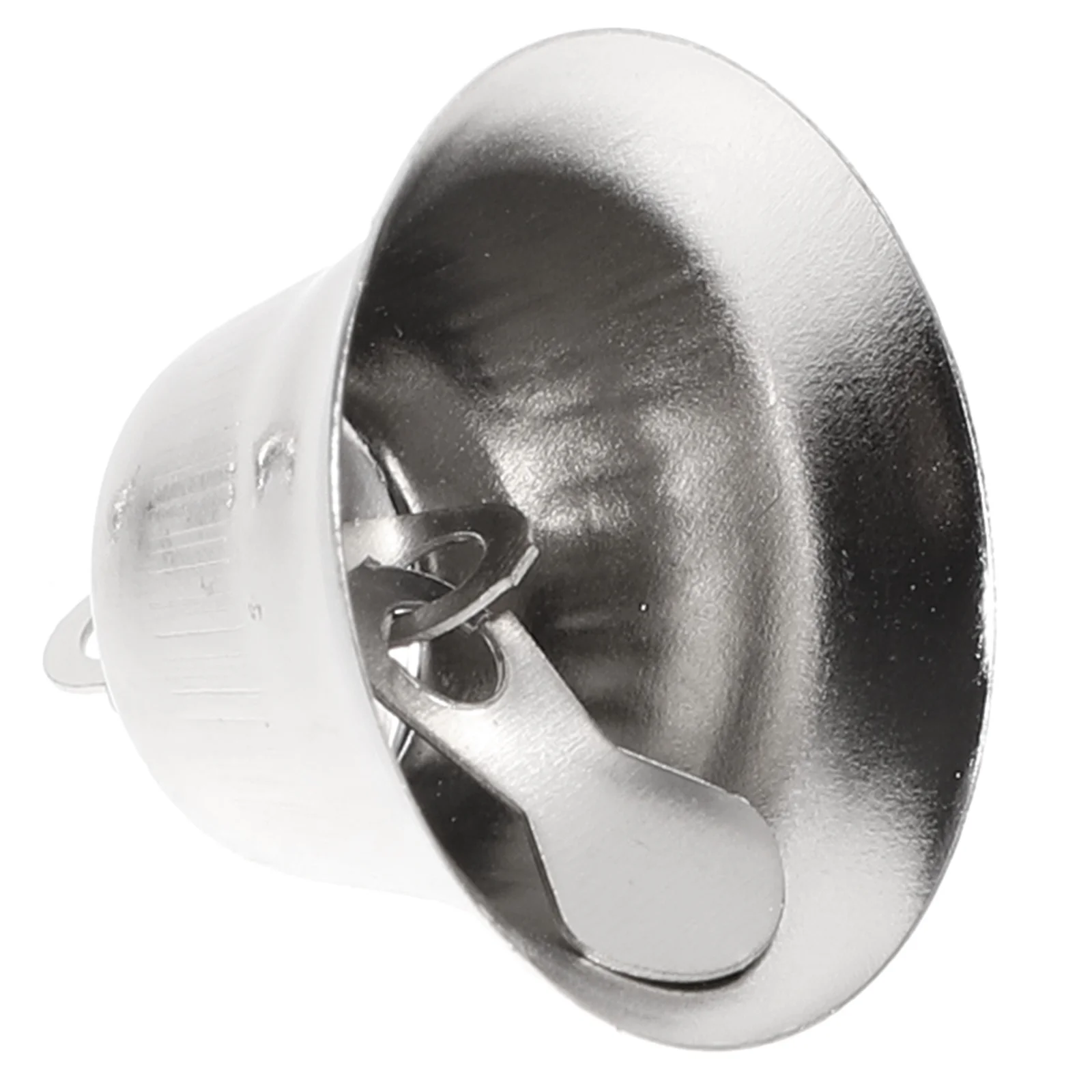 

20Pcs Christmas Bells Decoration Metal Small Bells for Tree DIY Craft Jewelry Pendant Holiday Home Decor Silver 2.1cm